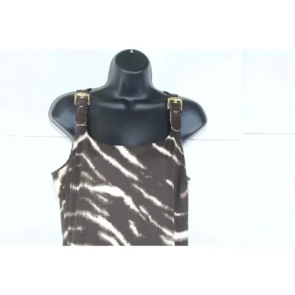 ladies MICHAEL KORS Brown Dress size L - Picture 2 of 10